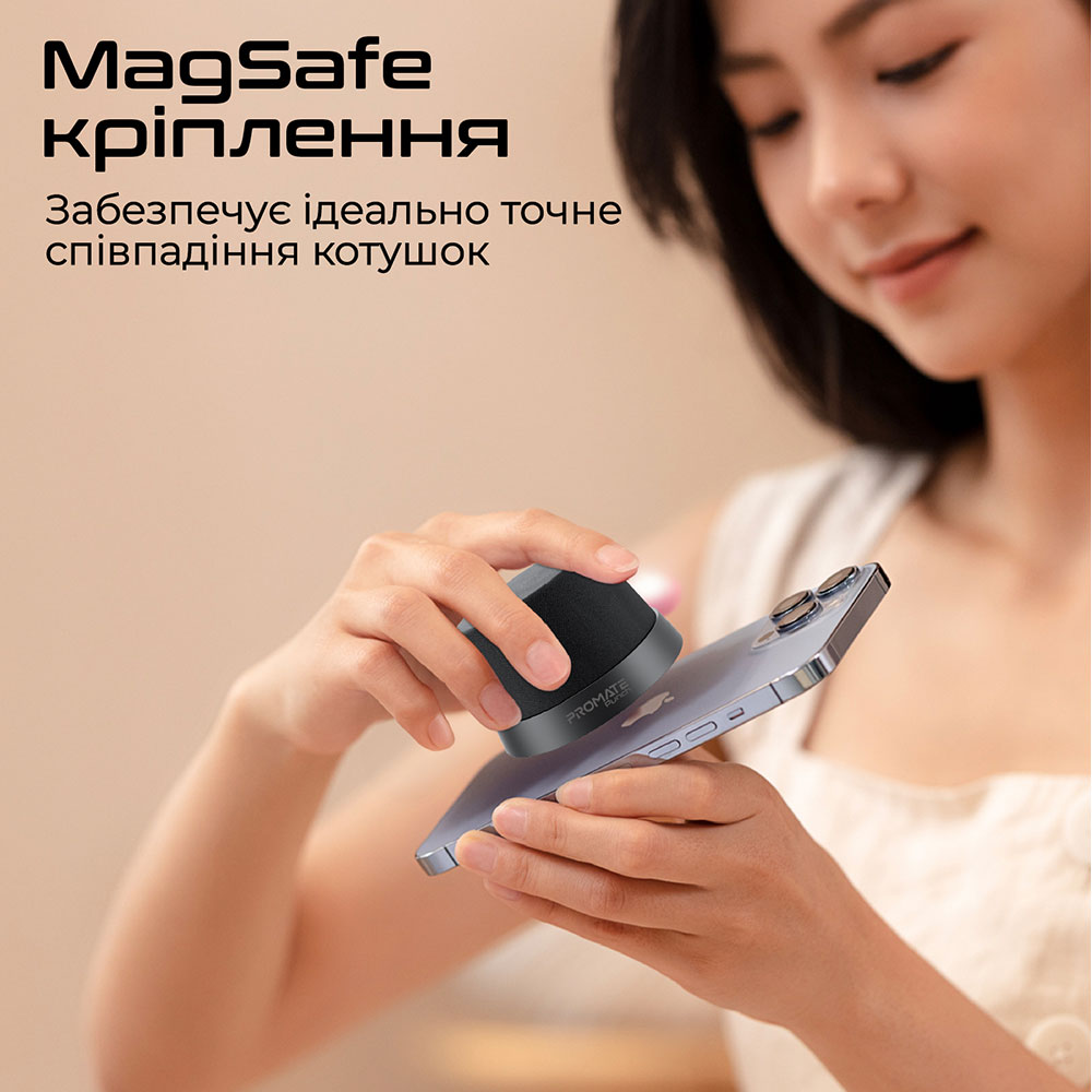 Внешний вид Портативная акустика PROMATE Punch Black (punch.black)