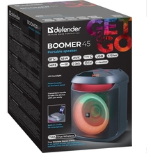 Портативная акустика Defender Beatbox 45 Black (65245)