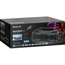 Портативна акустика Defender Beatbox 50 50W Bluetooth Black