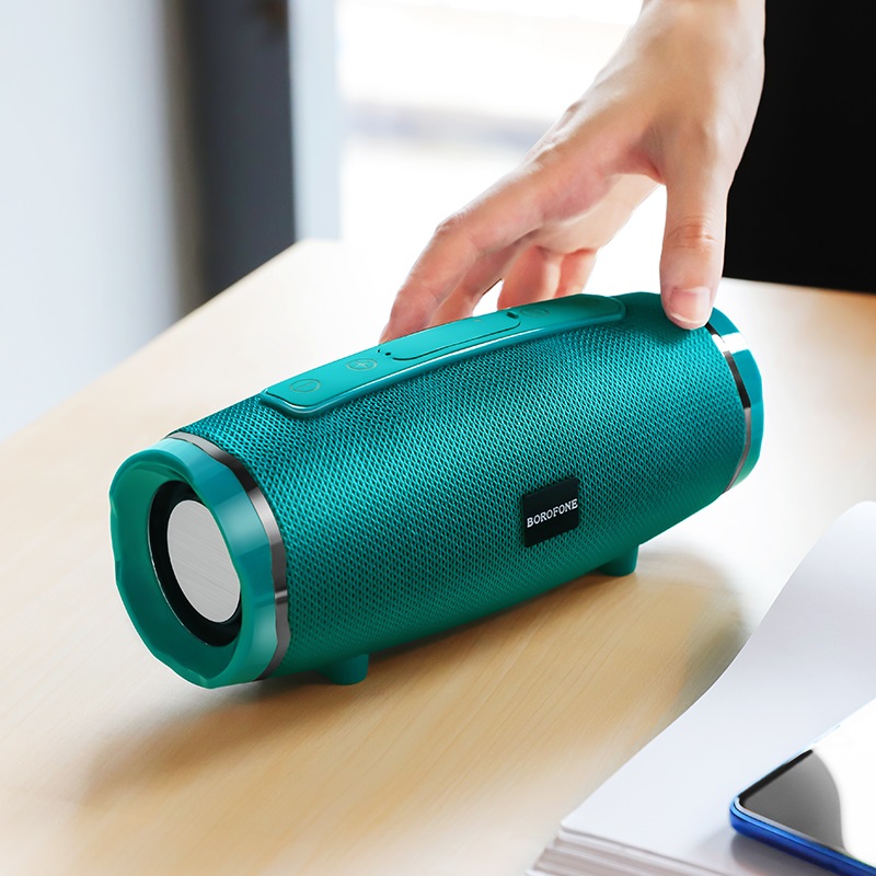 Портативная акустика BOROFONE BR3 Rich sound sports wireless Peacock Blue (BR3PU) Формат 2.0