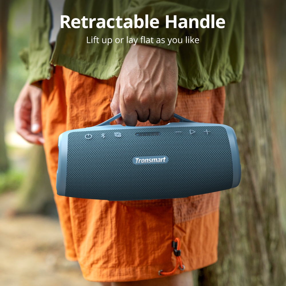 Портативна акустика TRONSMART Mirtune S100 Blue (1120932) Додатково IPX7