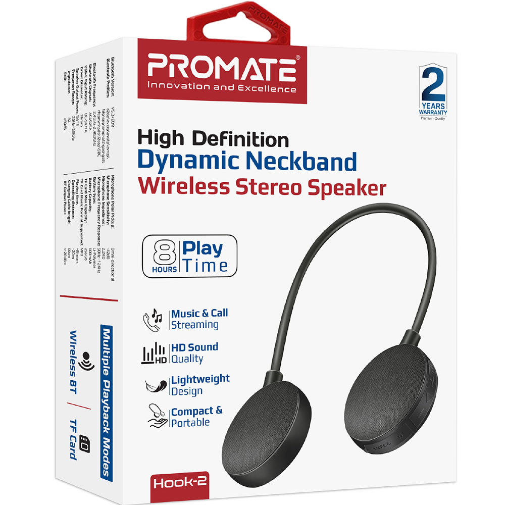 Покупка Акустическая система PROMATE Hook-2 10W Black (hook-2)