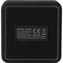 Портативная акустика EDIFIER ES20 Black