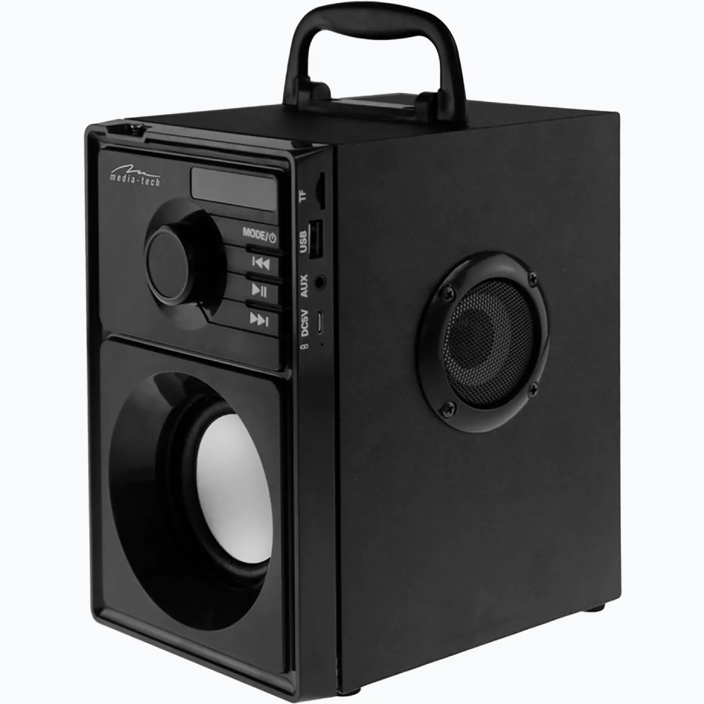 Портативна акустика MEDIA-TECH MT3179 Boombox Silver Black Тип портативна акустика