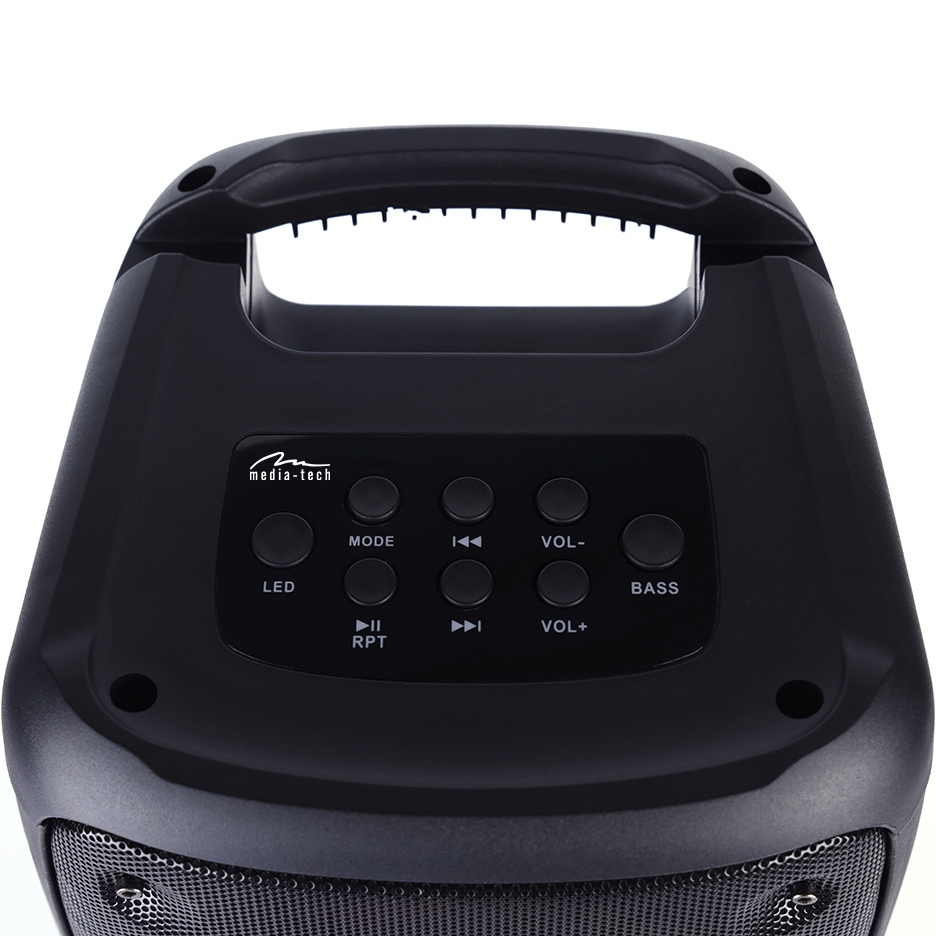 Фото Портативная акустика MEDIA-TECH FUNBOX BT MT3181 с микрофоном Black
