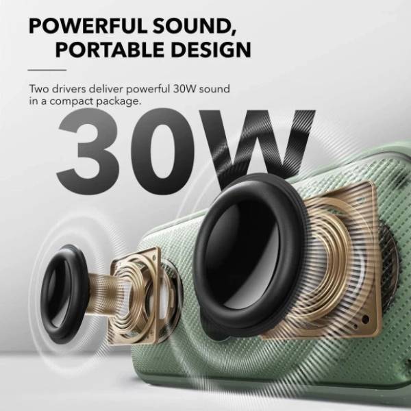 Портативна акустика ANKER SoundCore Motion 300 Green (A3135061) Частотний діапазон 20 - 20000