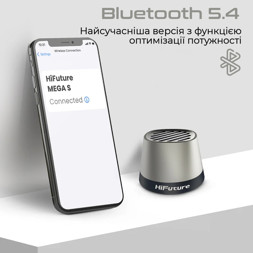 Портативная акустика HIFUTURE Mega-S Black (mega-s.black) Тип портативная акустика