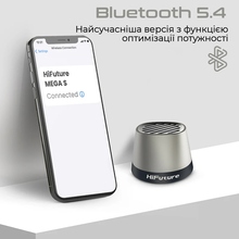 Портативная акустика HIFUTURE Mega-S Black (mega-s.black)