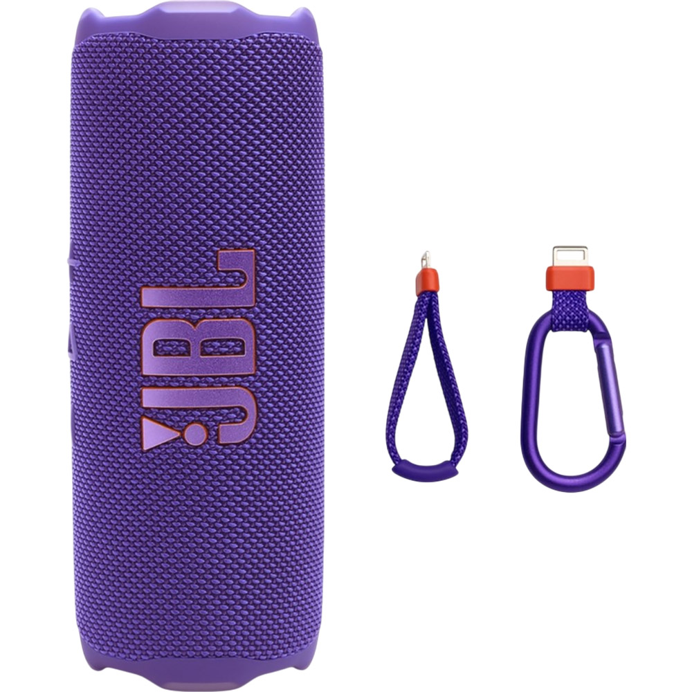 Зображення Портативна акустика JBL Flip 7 Purple (JBLFLIP7PUR)