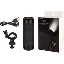 Портативна акустика Jakcom OS2 Outdoor Bluetooth Speaker Black (jkmkpbos2b)