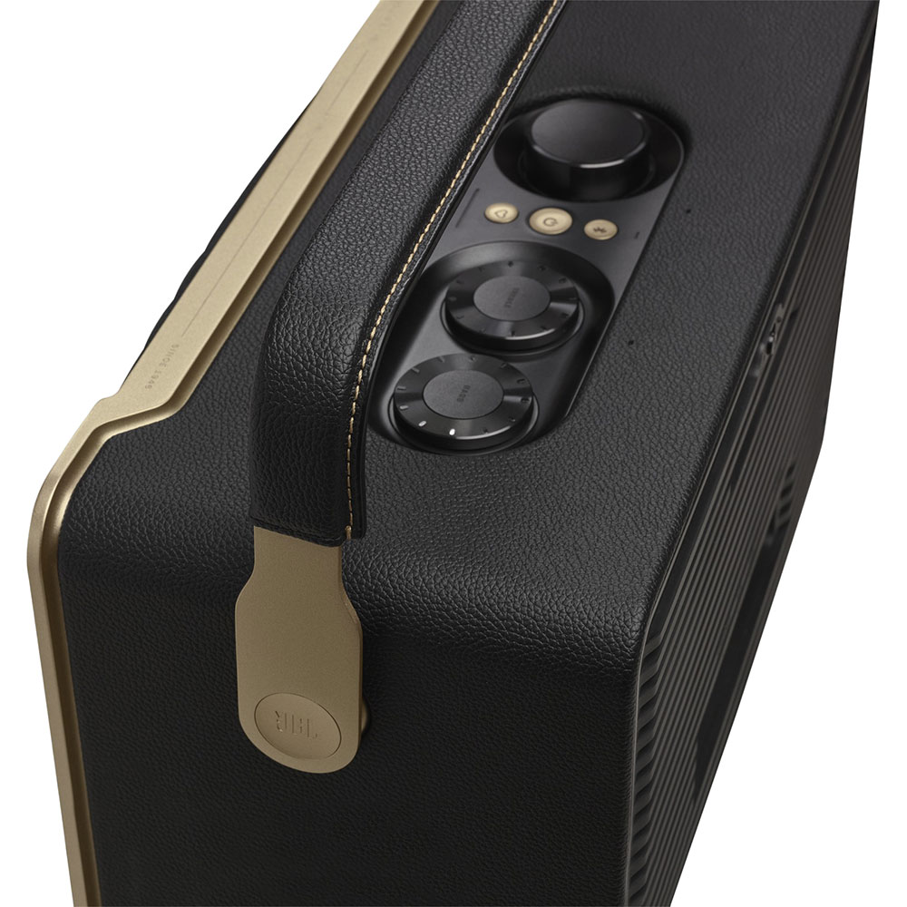 У Фокстрот Портативна акустика JBL Authentics 300 (JBLAUTH300BLKEP)