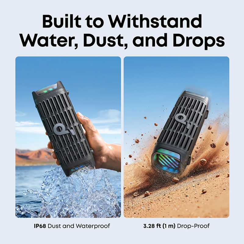 Покупка Портативная акустика ANKER SoundСore Boom 3i Black (D5100010)