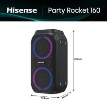 Портативна акустика HISENSE PARTY ROCKET 160 (20013565)