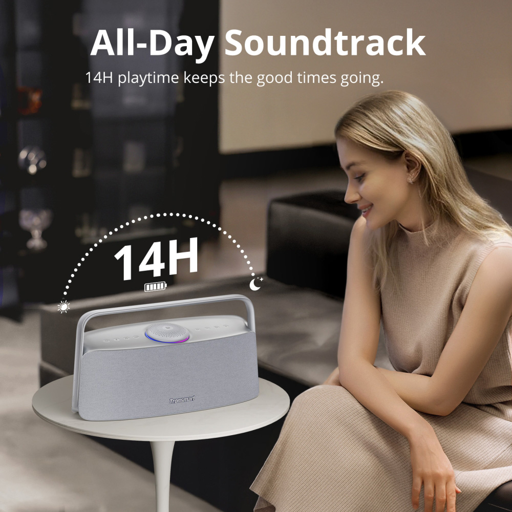 Замовити Портативна акустика TRONSMART Fiitune X30 Black (1131580)