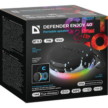 Портативная акустика DEFENDER Enjoy 40 Black (65141)