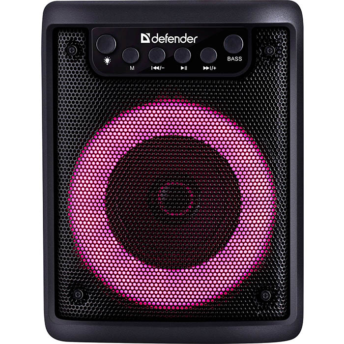 Портативна акустика DEFENDER Funky Black (65053) Частотний діапазон 100 - 20000