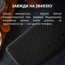 Портативна акустика KLIPSCH Detroit Black (1072202)