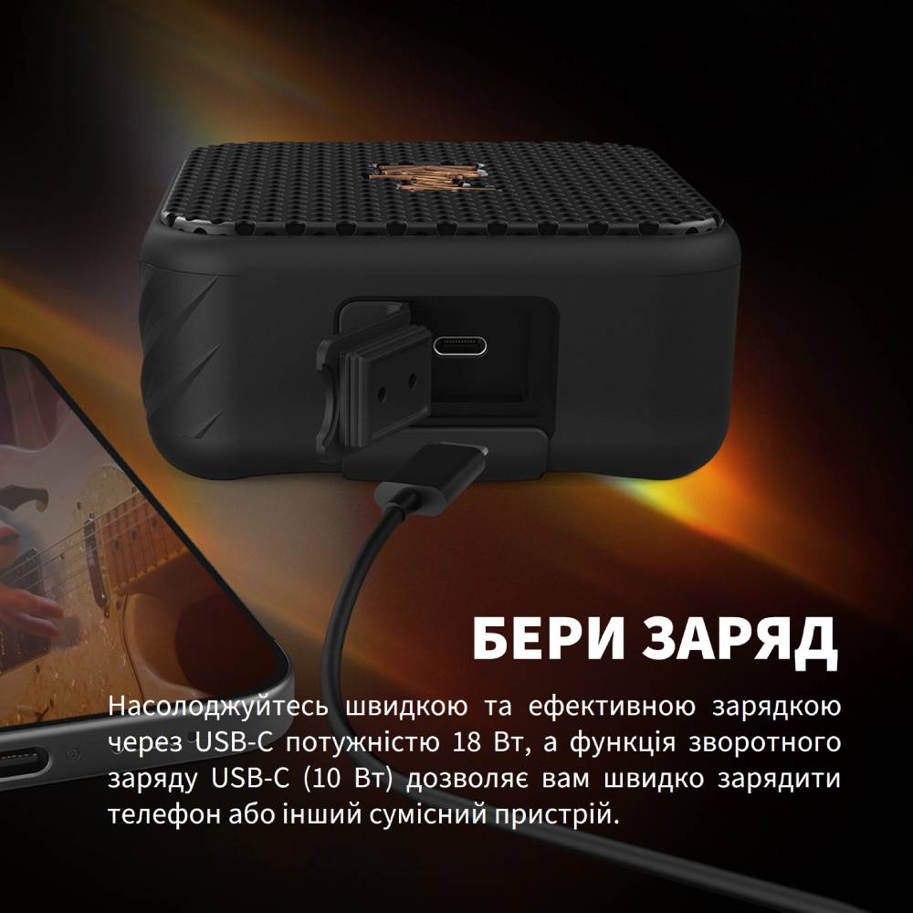 Фото 17 Портативна акустика KLIPSCH Austin Black (1072094)