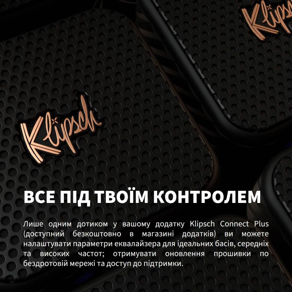 Огляд Портативна акустика KLIPSCH Austin Black (1072094)