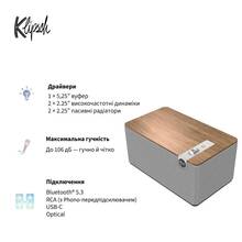 Портативна акустика KLIPSCH The Three Plus Walnut (1071968)