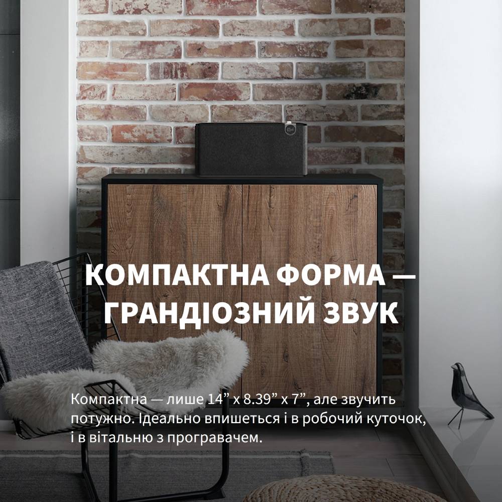 В інтернет магазині Портативна акустика KLIPSCH The Three Plus Walnut (1071968)