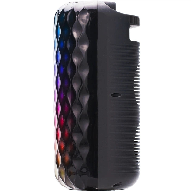 Портативная акустика XTRIKE ME SK-302 Black Дополнительно Размер динамика: 78 мм; Сопротивление: 3 Ом; Входная чувствительность: 650 мВ ± 50 мВ; Длина зарядного кабеля: 50 см, порт USB Type-C - для зарядки аккумулятора