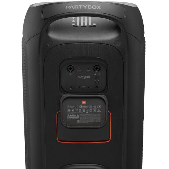 Зовнішній вигляд Портативна акустика JBL PartyBox 720 Black (JBLPARTYBOX720EU)