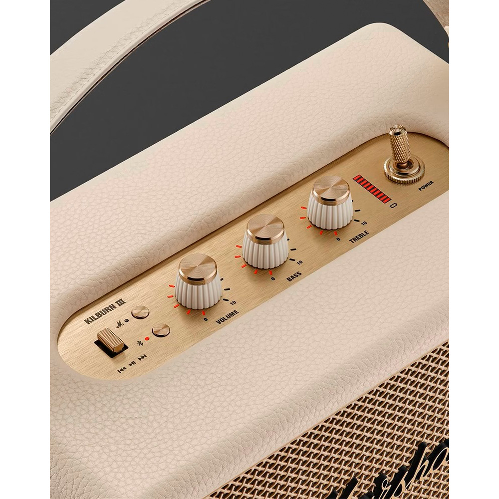 Портативна акустика MARSHALL Kilburn III Cream (1007973) Потужність 50