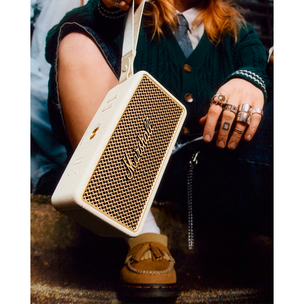 Портативна акустика MARSHALL Middleton II Cream (1007429) Мощность 80