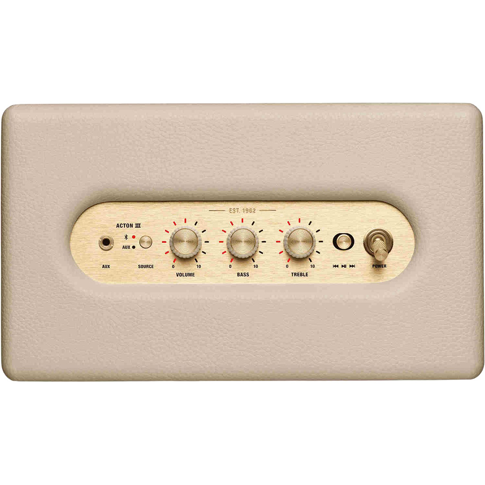 Портативна акустика MARSHALL Acton III Cream (1006005) Потужність 60