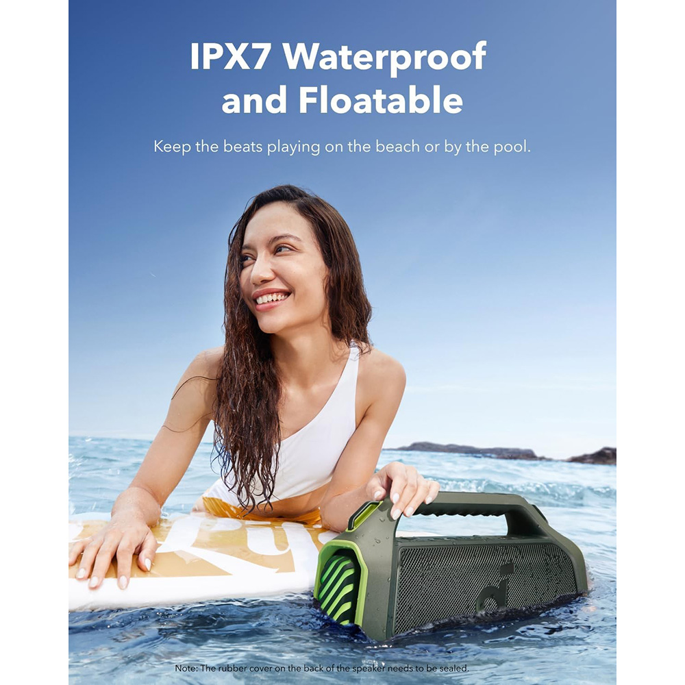 Фото Портативна акустика ANKER SoundCore Boom 2 Plus Green (A3134061)