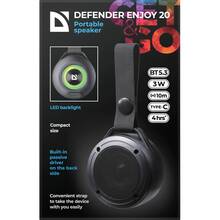 Портативна акустика DEFENDER Enjoy 20 3Вт Black (65920)
