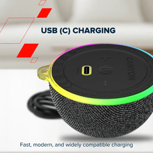 Портативна акустика CANYON 13 MagSafe Magnetic TWS RGB 5W Black (CNE-CBTSP13B)