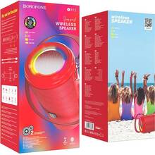 Портативна акустика BOROFONE BR12 Amplio Red (6931474735638)