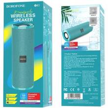 Портативная акустика BOROFONE BR1 Beyond Peacock Blue (6931474711519)