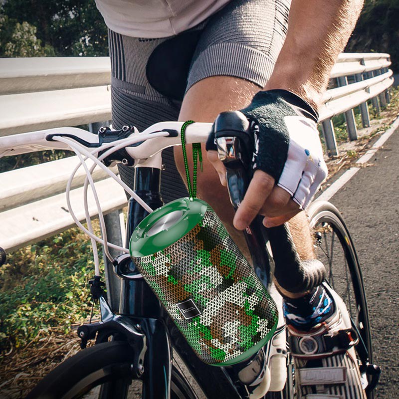 Портативная акустика HOCO HC1 Trendy sound sports Camouflage Green (6931474740212) Тип портативная акустика