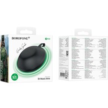 Портативна акустика BOROFONE BR48 Ufo sports Black (6941991121692)