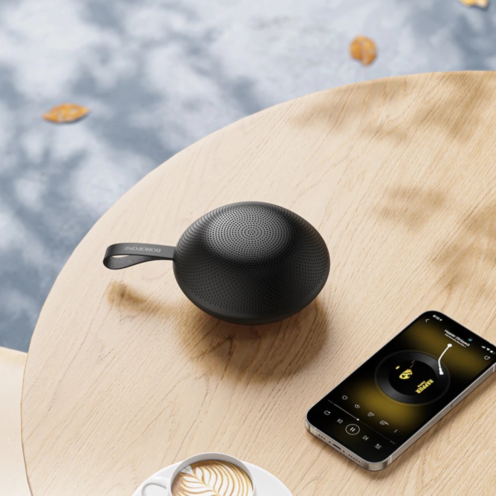 Портативна акустика BOROFONE BR48 Ufo sports Black (6941991121692) Тип портативна акустика