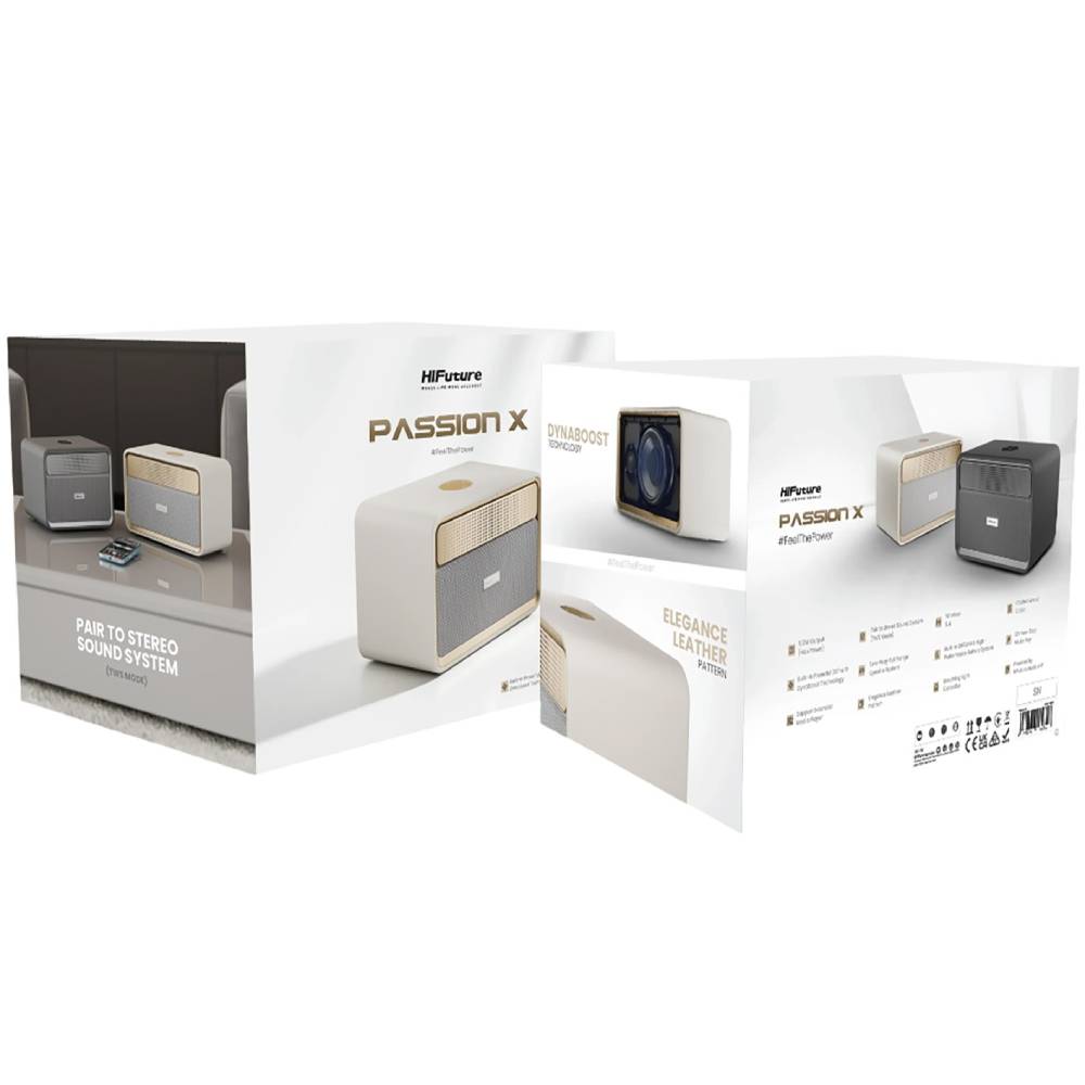 Зображення Портативна акустика HIFUTURE Passion X Latte (passion-x.latte)