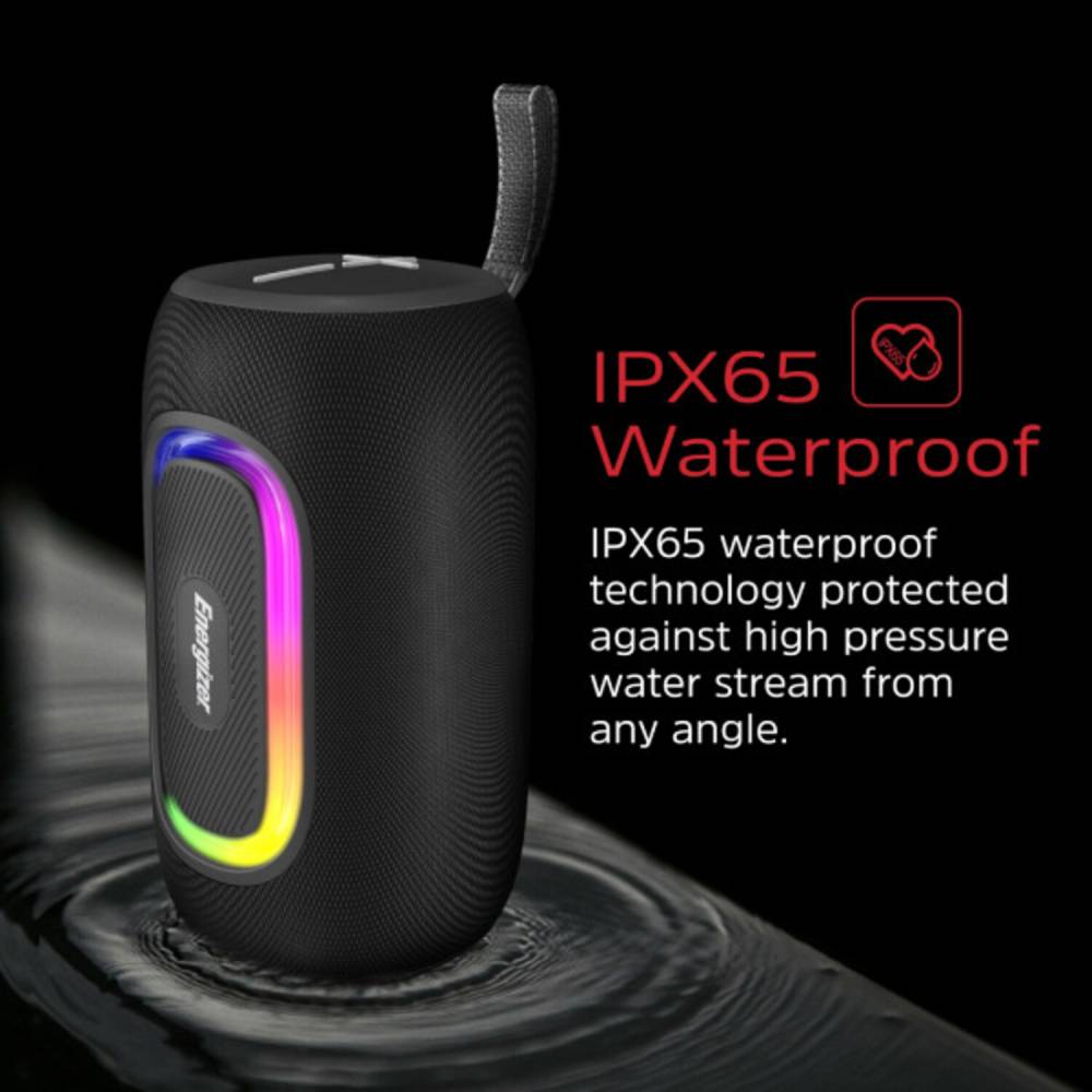 Замовити Портативна акустика ENERGIZER 16Вт Black (BTS163)