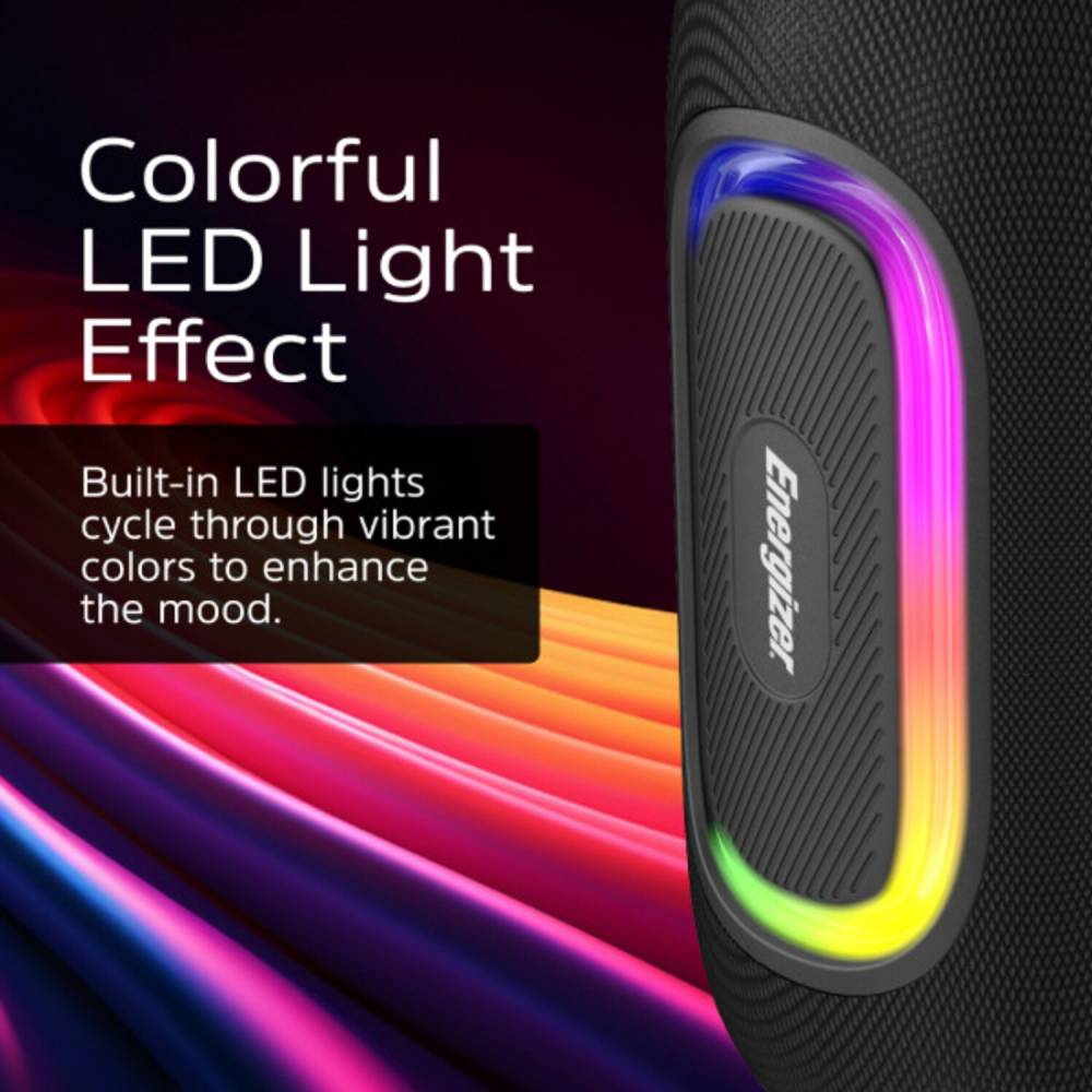 В Україні Портативна акустика ENERGIZER 16Вт Black (BTS163)