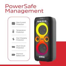 Портативна акустика ENERGIZER 50Вт Black (BTS566)