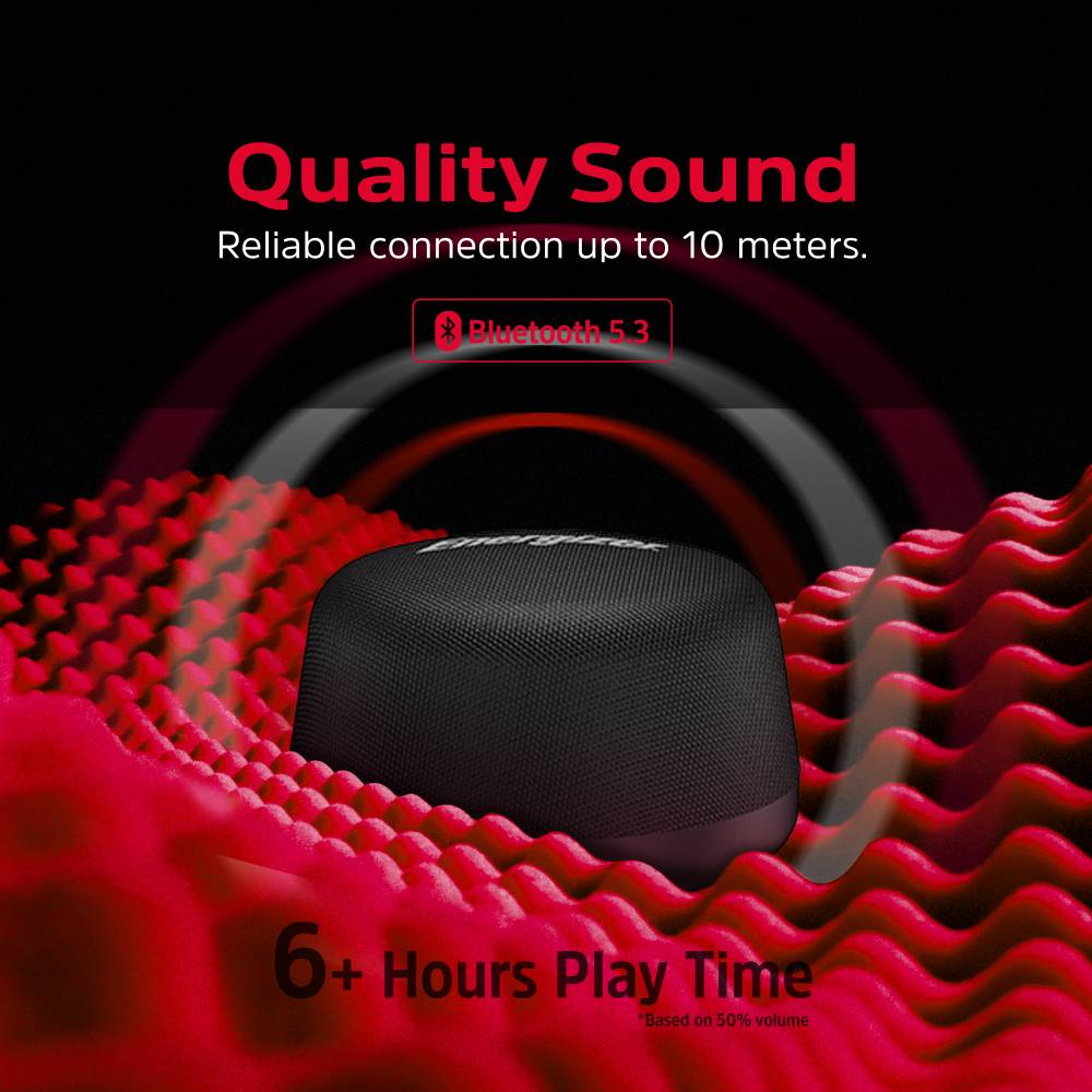 Замовити Портативна акустика ENERGIZER 5ВТ + Wireless bypass Charging (BTS055)