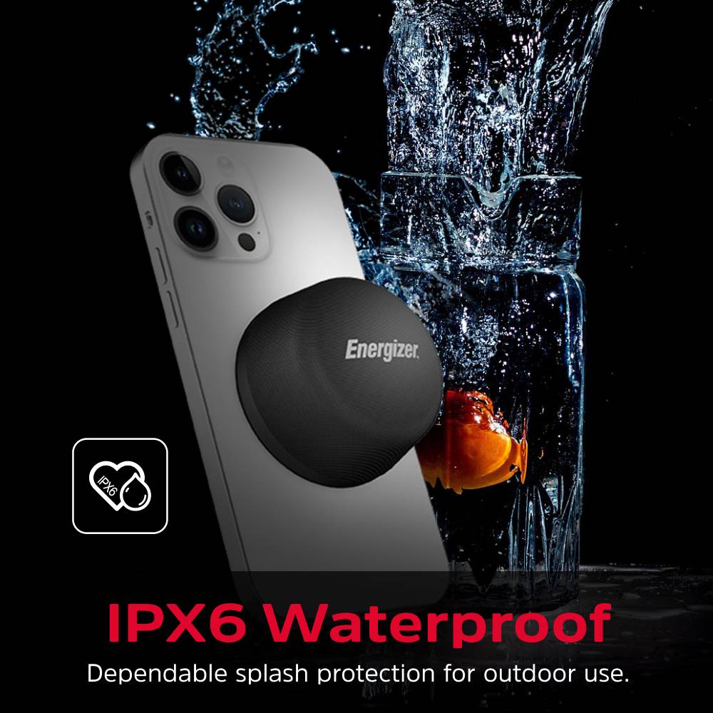 Портативна акустика ENERGIZER 5ВТ + Wireless bypass Charging (BTS055) Потужність 5