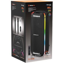 Портативная акустика REAL EL X-775 Black (EL121600032)