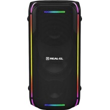 Портативная акустика REAL EL X-775 Black (EL121600032)