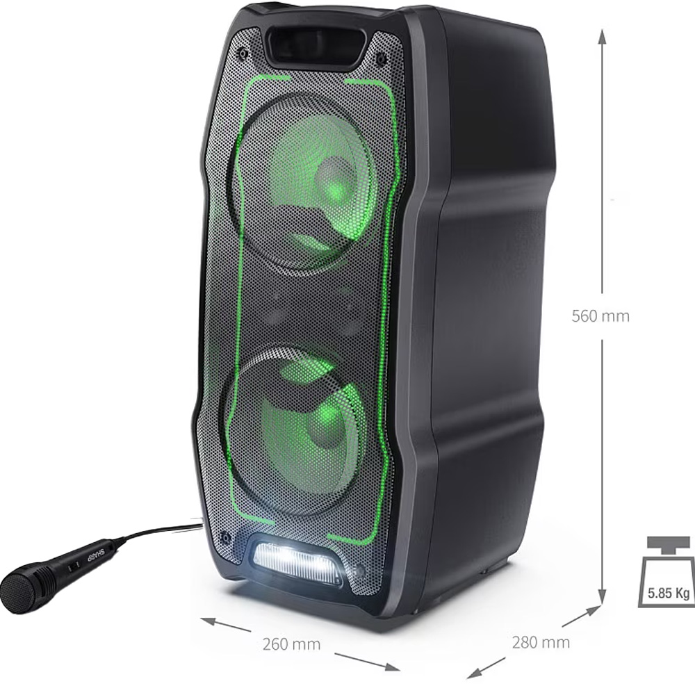 Зовнішній вигляд Портативна акустика SHARP PS-931 Black