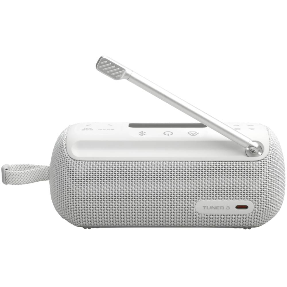 Портативна акустика JBL Tuner 3 White (JBLTUNER3WHT) Додатково IP68