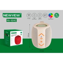 Портативна акустика NEWVEW NV-9242 White (NWVW-NV-9242-WH)