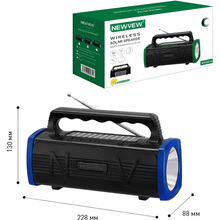 Портативна акустика NEWVEW NV-9010 Blue (NWVW-NV-9010-BL)